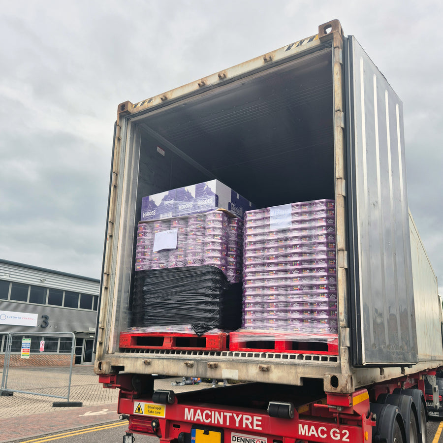 UFI warehouse and forklift