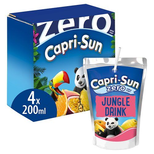 Capri Sun Jungle Zero 4PK 8x200ml