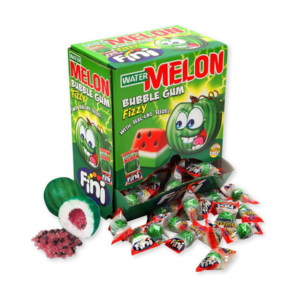 Fini Watermelon Bubble Gum Display 6X200