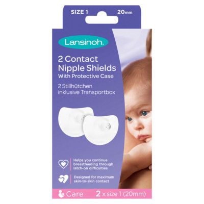 Lansinoh Contact Nipple Shield 20Mm 2 Pack