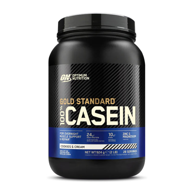 ON 100% Casein Tub - Cookies & Cream (924g)