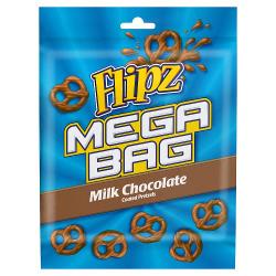 McVitie's Flipz Mega Bag Milk Chocolate Coated Pretzel Snacks 150g