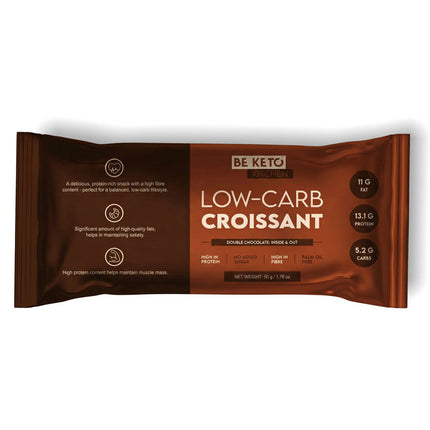 BeKeto Low Carb Croissant Double Chocolate 50g