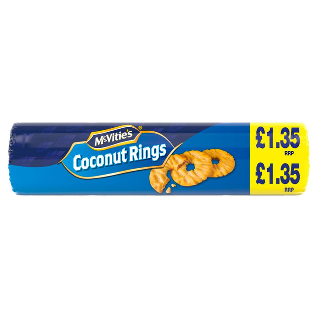 McVitie's Coconut Rings Biscuits £1.35 PMP 300g