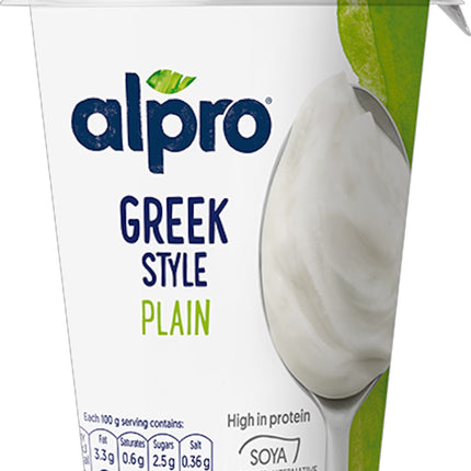 Alpro Greek Style Plain Yoghurt Alternative 400g