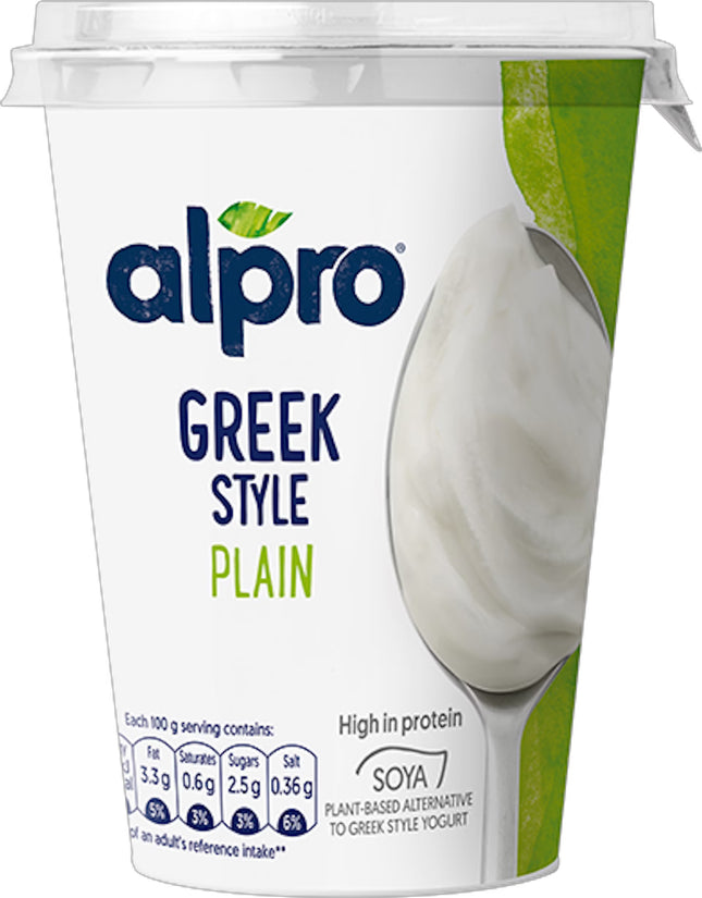 Alpro Greek Style Plain Yoghurt Alternative 400g