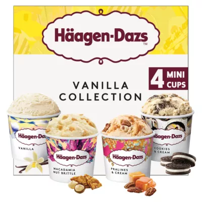 Haagen Dazs Vanilla Collection (6X4)X95Ml