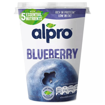 Alpro Blueberry Plant Based Yoghurt 500g