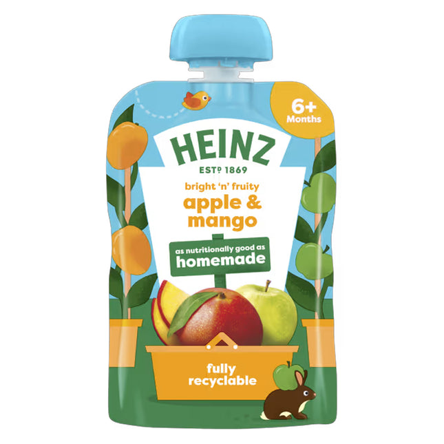 Heinz Apple & Mango Pouch 100g