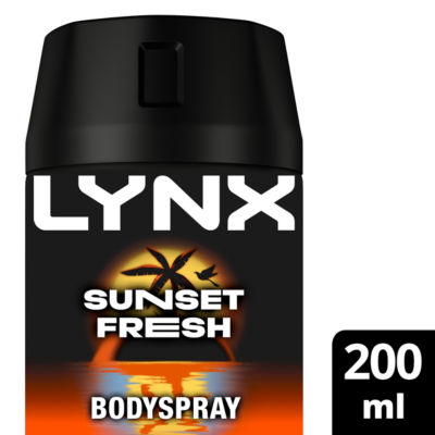 Lynx Body Spray 200ml Sunset Fresh
