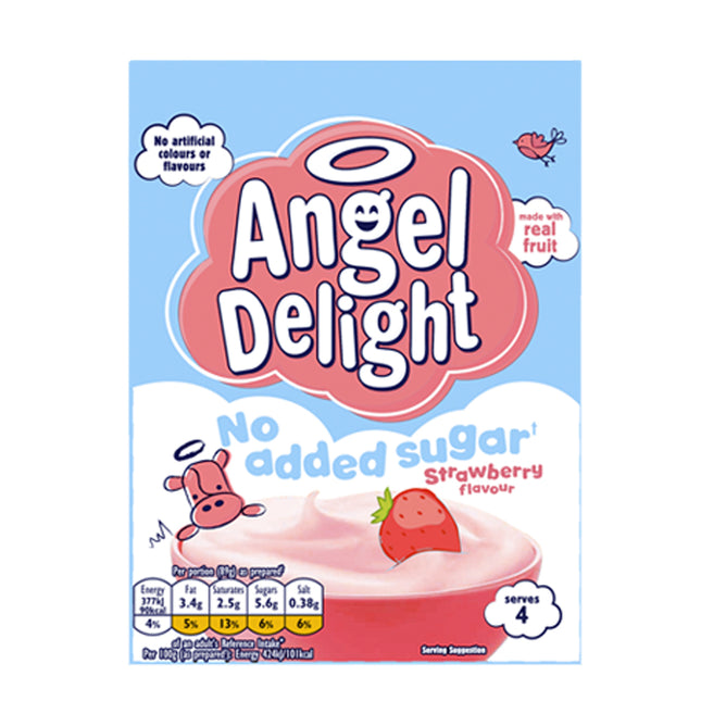 Angel Delight No Added Sugar Strawberry Sachet 47g