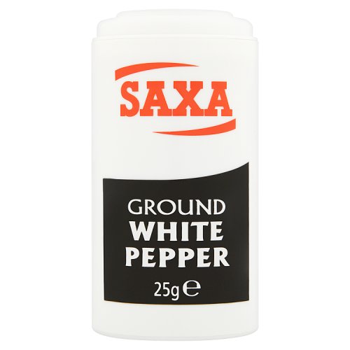 SAXA PEPPER GRD WHITE 2X6 12/25G
