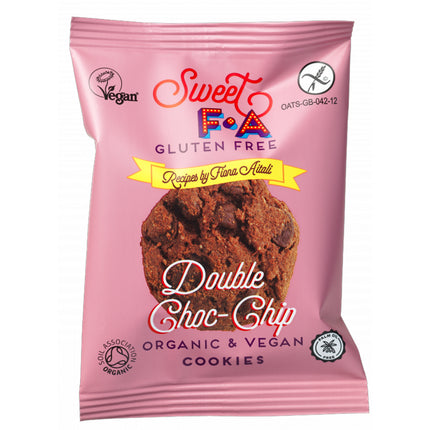 Sweet FA Gluten Free Double Chocolate Chip Cookies 30g