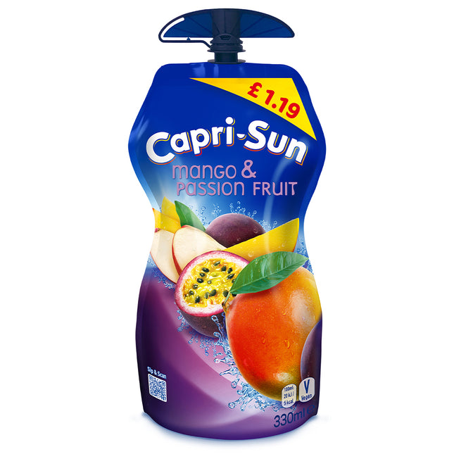Capri Sun Mango & Passionfruit £1.19 PMP 330ml