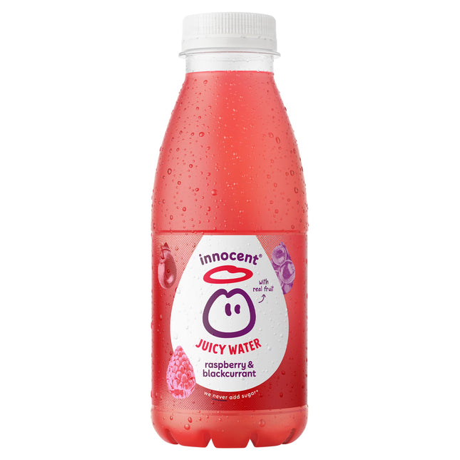 Innocent Juicy Water Raspberry & Blackcurrant 420ML