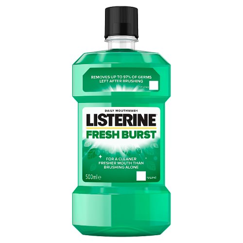 Listerine Mouthwash 500ml Fresh Burst