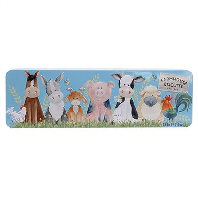 Farmhouse Biscuits Farmyard Oat Crumbles Tin  225g