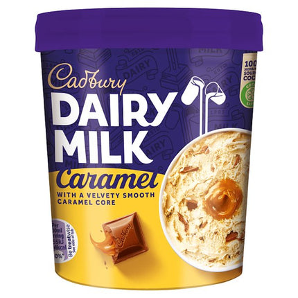 Cadbury Dairy Milk Caramel Ice Cream Tub Caramel 425ml