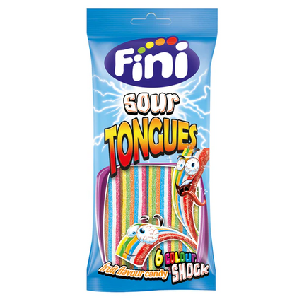 Fini Halal Rainbow Sour Belts 12 X 75G