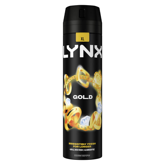 Lynx Anti-Perspirant 200ml Gold