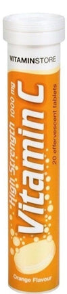 Vitamin Store Effervescent Vitamin C 1000Mg Tablets 20s