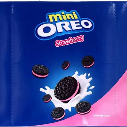 Oreo Mini Pouch Bites To Go Strawberry 58.4g