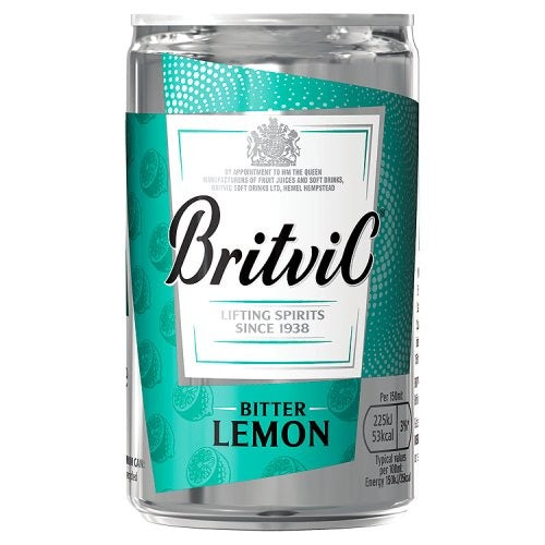 Britvic Bitter Lemon Can 150mL
