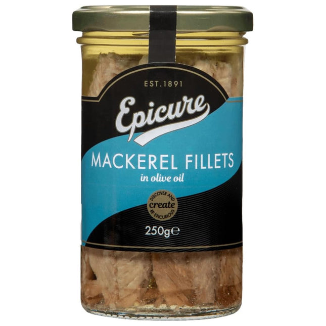 Epicure Mackerel in Olive Oil 250G