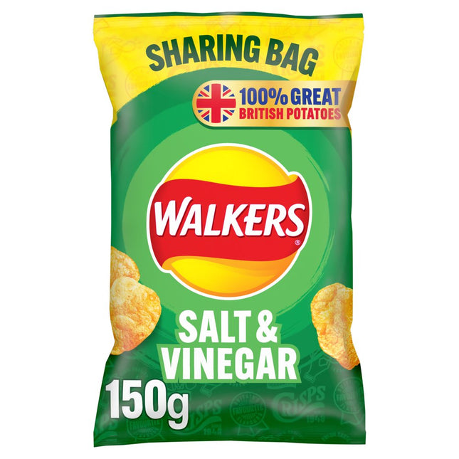 Walkers Salt & Vinegar NHFSS 150g