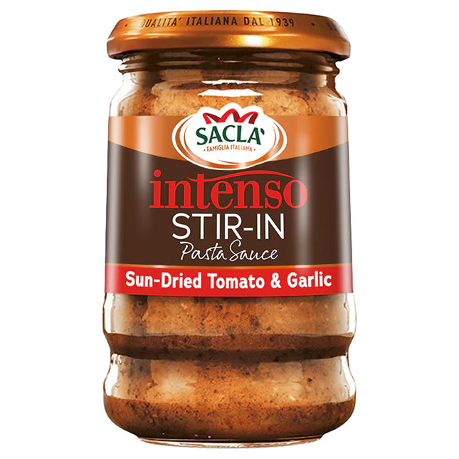 Sacla Sun Dried Tomato & Garlic Intenso 190g