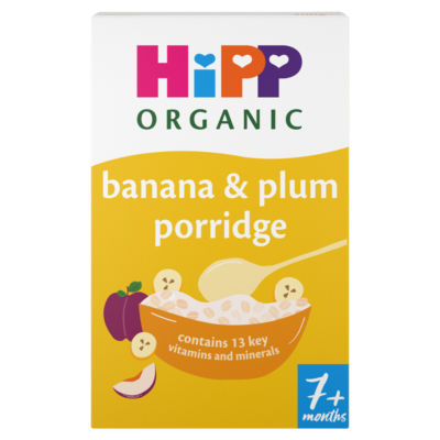 HiPP Organic Banana & Plum Porridge 7+ Months 200g