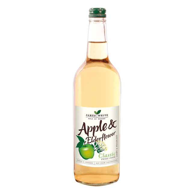 James White Apple & Elderflower 750ml Glass
