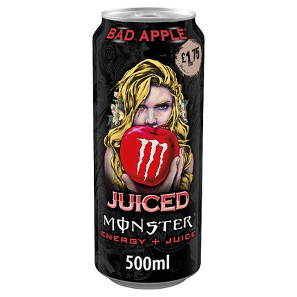 Monster Energy Bad Apple PMP £1.75 500ml