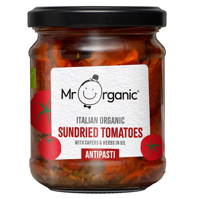 Mr Organic Sundried Tomato Antipasti 190g
