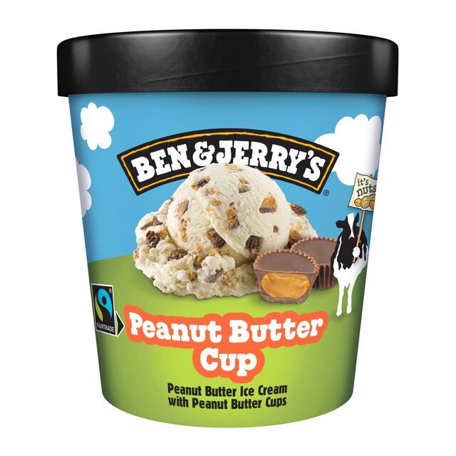 Ben & Jerrys Peanut Butter Cup 465ml