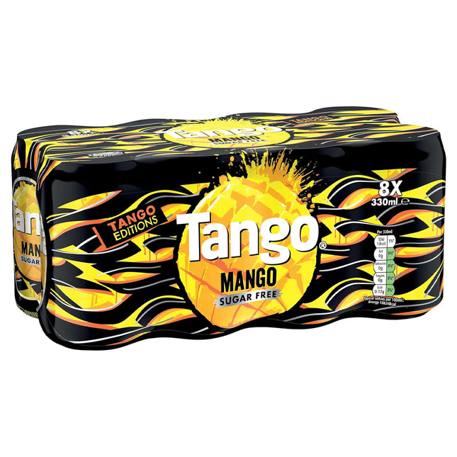 Tango Sugar Free Mango MP8x3 Can 330ml