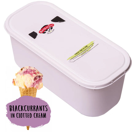 Marshfield Farm Real Dairy Ice Cream Blackcurrants in Clotted Cream 5l