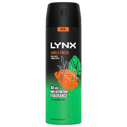 Lynx Body Spray 200ml Jungle Fresh
