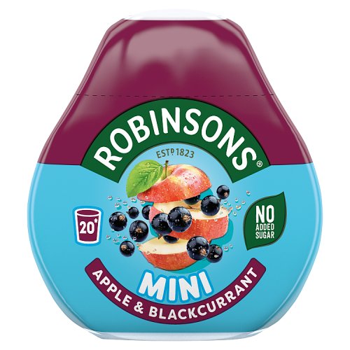 Robinsons Mini Apple & Blackcurrant PP 66ml