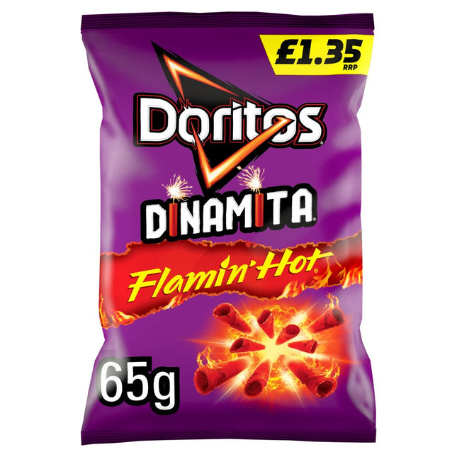 Doritos Dinamita Extra Flamin Hot PMP £1.35 65g