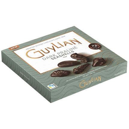 Guylian dark chocolate praline seashells in gift box 225g