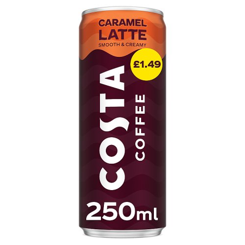 Costa Coffee Caramel Latte PMP £1.49 250ml