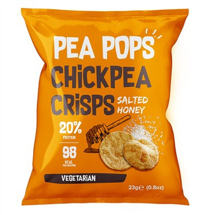PEA POPS HONEY & SALT 23G