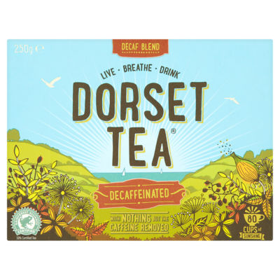 Dorset Tea 6 x 80 RFA Decaffeinated Teabags