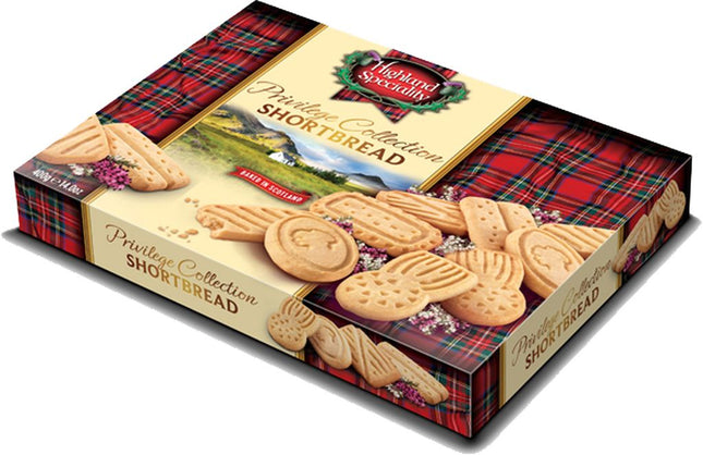 Highland Shortbread Privilege Assortment 400G X 12