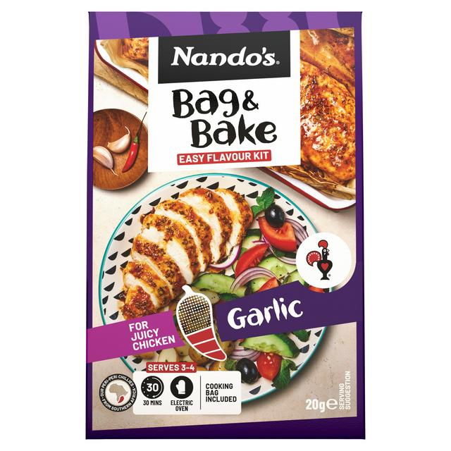 Nando's Peri-Peri Bag & Bake Garlic 20g