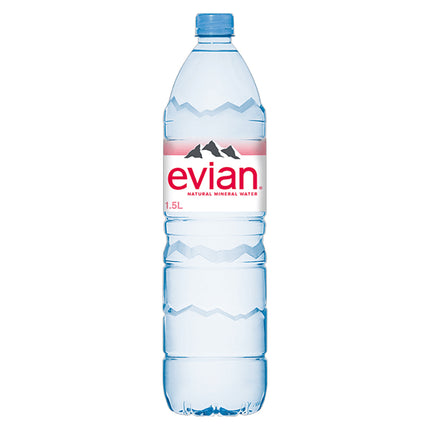 Evian Still Natural Mineral Water PET 1.5L