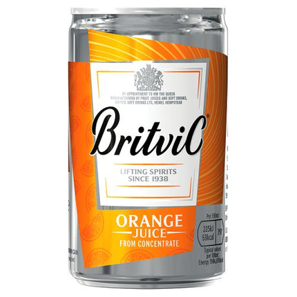 Britvic Orange Juice Can 150ml