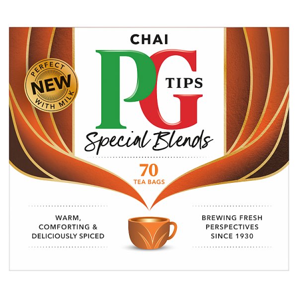 PG Tips 70s Bags Special Blend Chai Box 175g