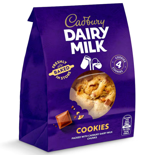 Cadbury Dairy Milk Chocolate Cookie 4S